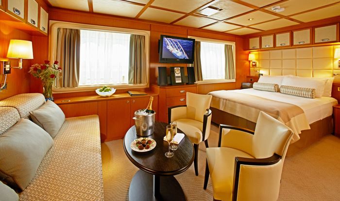 Accommodation on Wind Spirit